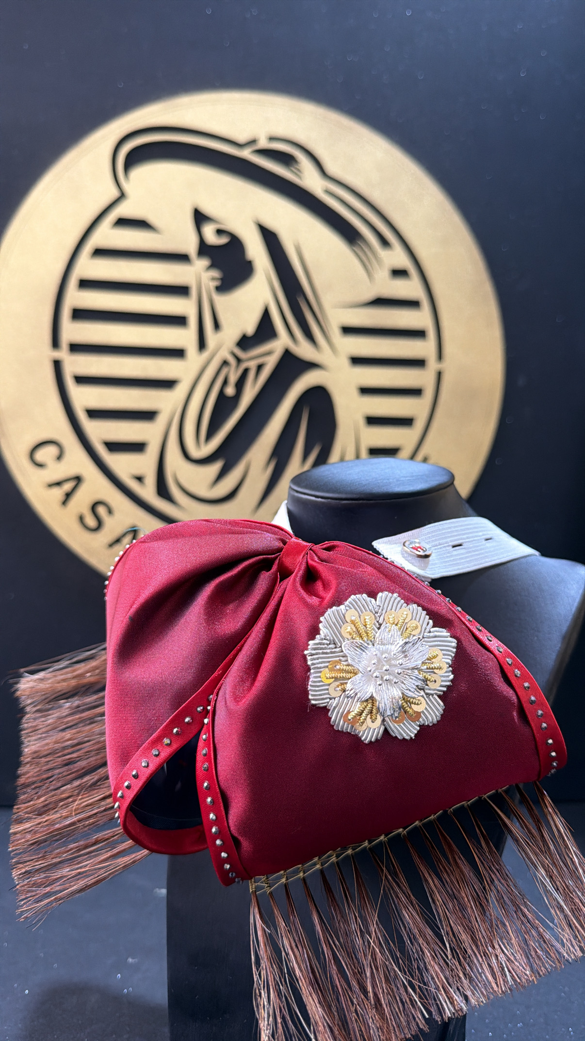 Corbata flor 3D