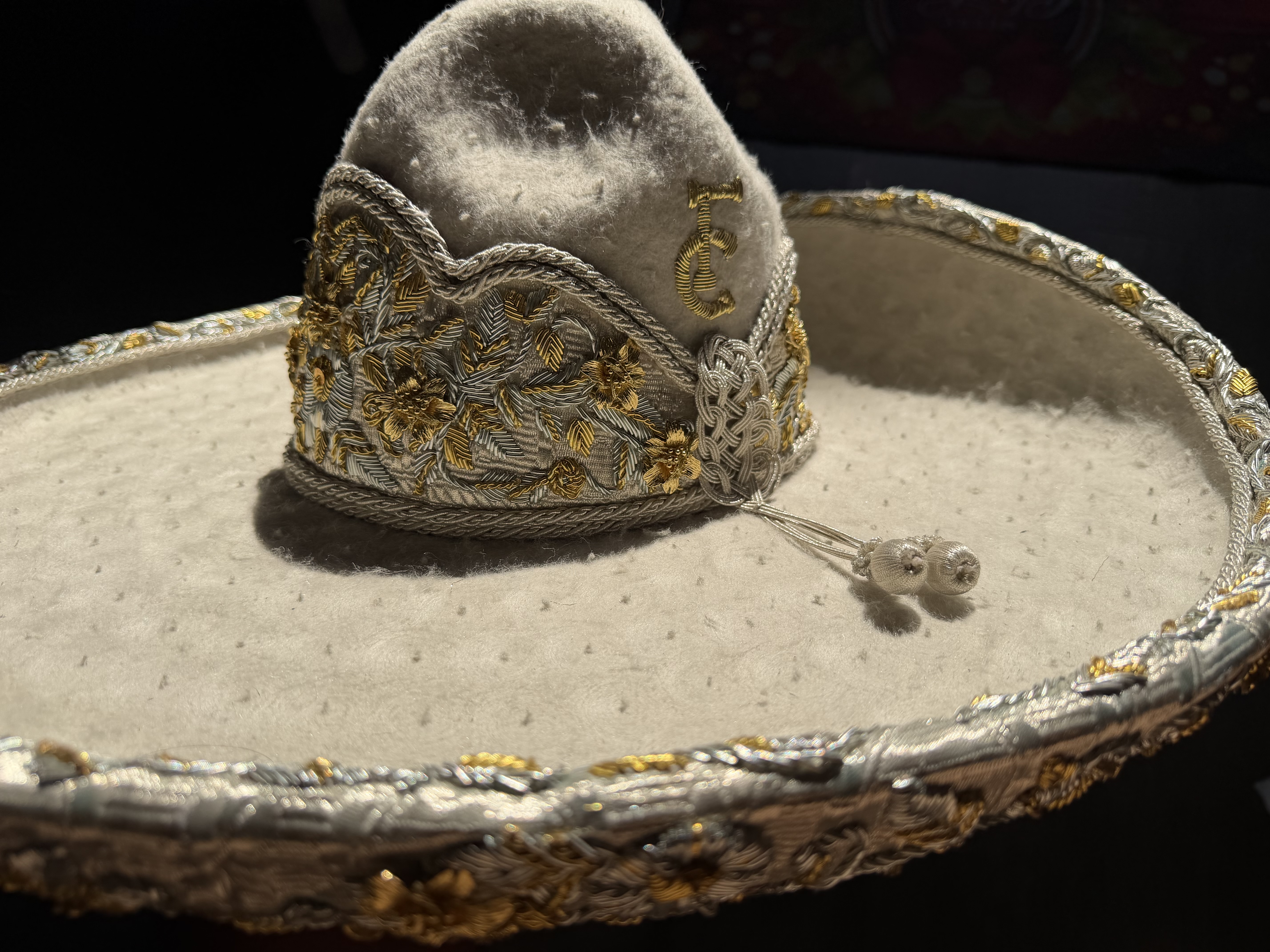 SOMBRERO FLORES 3D